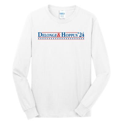 Delonge Hoppus 2024 For President Funny Voting Election 2024 Usa Tall Long Sleeve T-Shirt