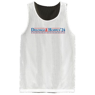 Delonge Hoppus 2024 For President Funny Voting Election 2024 Usa Mesh Reversible Basketball Jersey Tank