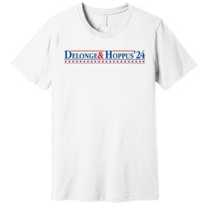 Delonge Hoppus 2024 For President Funny Voting Election 2024 Usa Premium T-Shirt