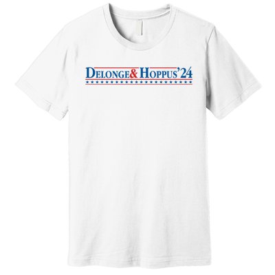 Delonge Hoppus 2024 For President Funny Voting Election 2024 Usa Premium T-Shirt