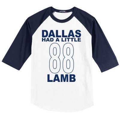 Dallas Had A Little 88 Lamb Football Baseball Sleeve Shirt