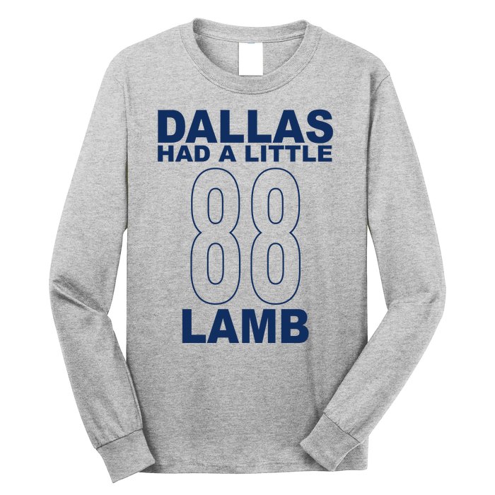 Dallas Had A Little 88 Lamb Football Long Sleeve Shirt