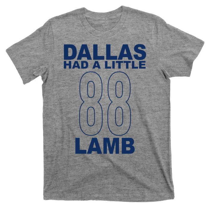 Dallas Had A Little 88 Lamb Football T-Shirt