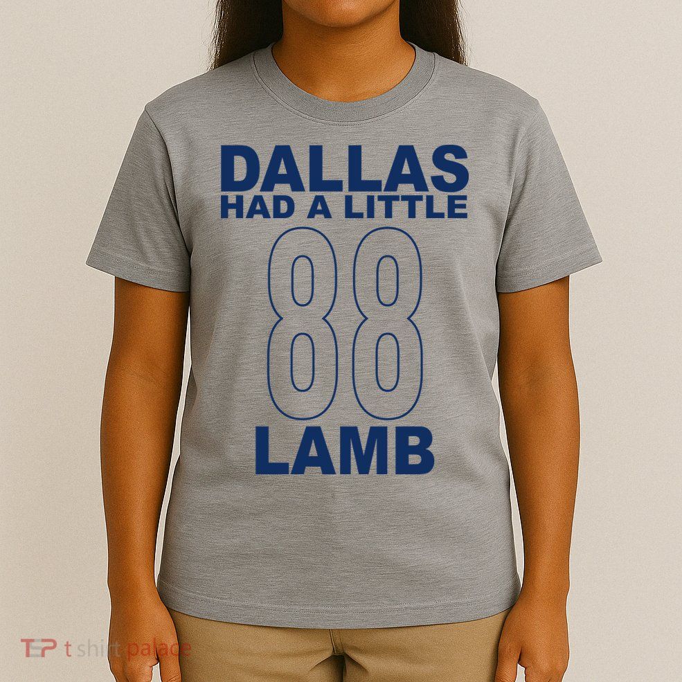 Dallas Had A Little 88 Lamb Football T-Shirt