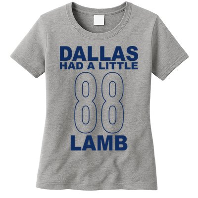 Dallas Had A Little 88 Lamb Football Womens T-Shirt