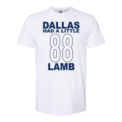 Dallas Had A Little 88 Lamb Football Softstyle® CVC T-Shirt