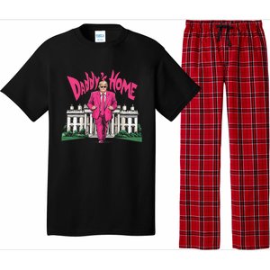 Daddy Home Again Trump Elect President 2024 Pajama Set