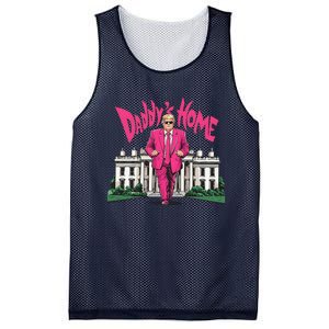 Daddy Home Again Trump Elect President 2024 Mesh Reversible Basketball Jersey Tank