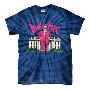 Daddy Home Again Trump Elect President 2024 Tie-Dye T-Shirt