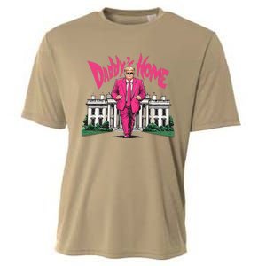 Daddy Home Again Trump Elect President 2024 Cooling Performance Crew T-Shirt