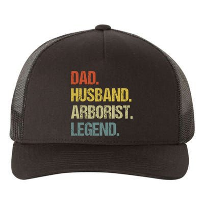 Dad Husband Arborist Legend Yupoong Adult 5-Panel Trucker Hat