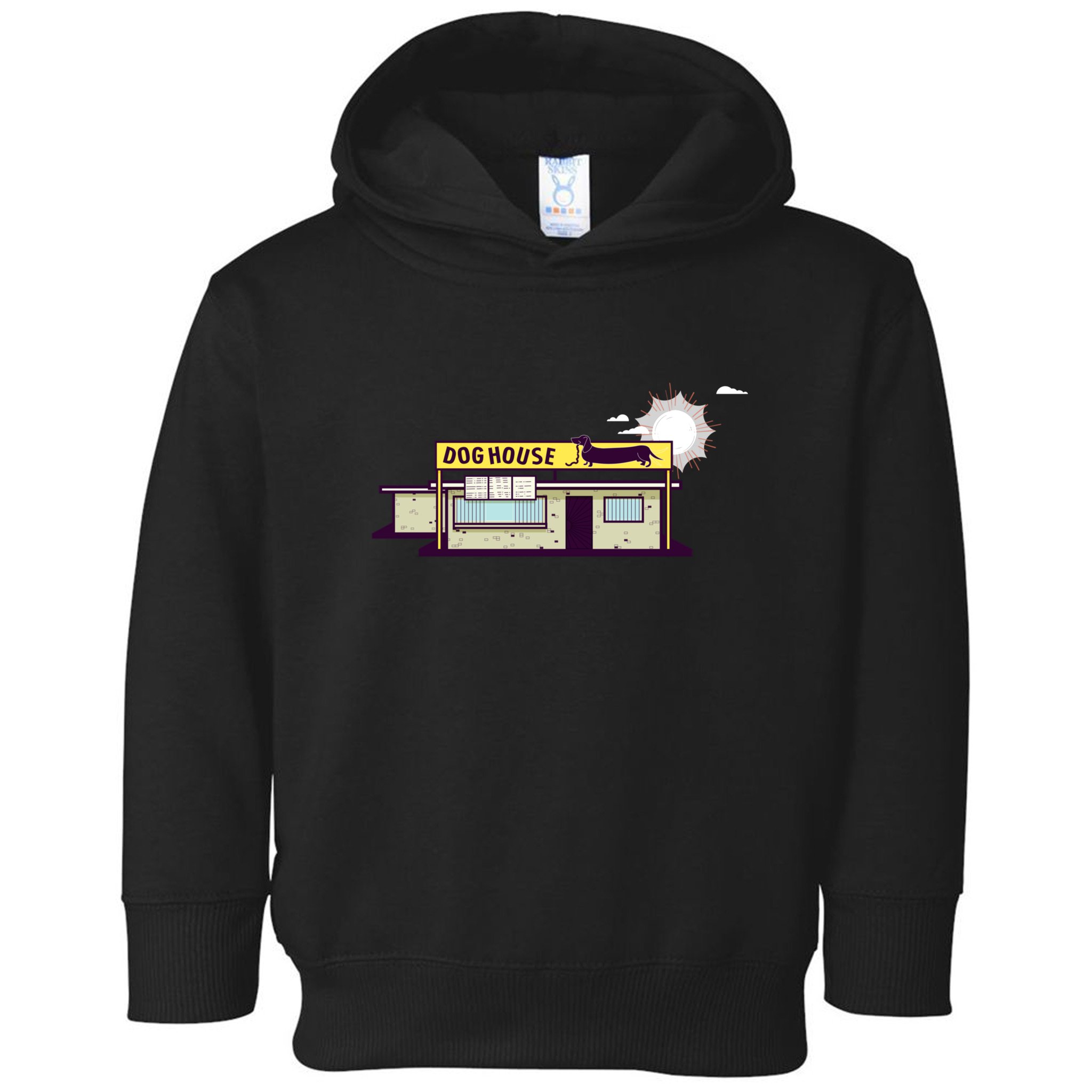 Dog House Albuquerque Toddler Hoodie