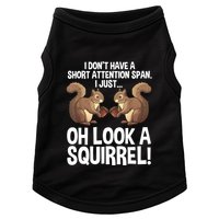 Dont Have A Short Attention Span Oh Squirrel Funny Doggie Tank