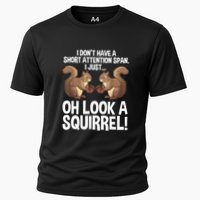 Dont Have A Short Attention Span Oh Squirrel Funny Performance Shirt