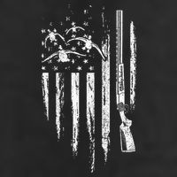 Duck Hunting American Flag Waterfowl Goose Gift For Hunter  Beanie