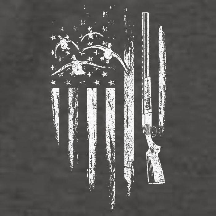 Duck Hunting American Flag Waterfowl Goose Gift For Hunter  Vector Backpack