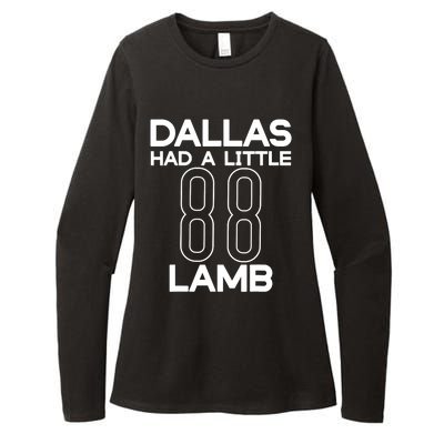 Dallas Had A Little Lamb Womens CVC Long Sleeve Shirt