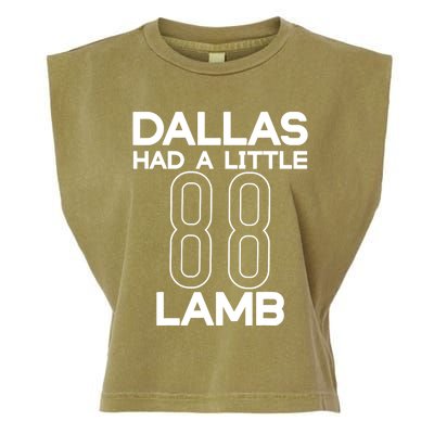 Dallas Had A Little Lamb Garment-Dyed Women's Muscle Tee