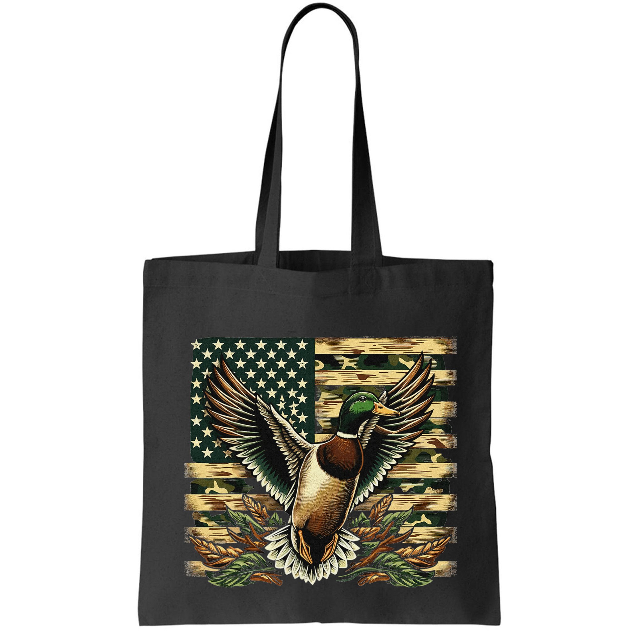 Duck Hunter American Flag Camouflage Hunting Bag