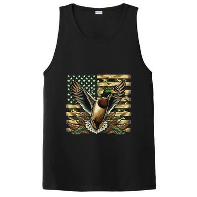 Duck Hunter American Flag Camouflage Hunting PosiCharge Competitor Tank