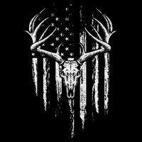Deer Hunting American Flag Bowhunting Whitetail Bow Hunter Cooling Performance Crew T-Shirt
