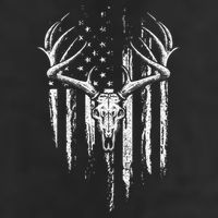 Deer Hunting American Flag Bowhunting Whitetail Bow Hunter Adult Drive Performance Visor