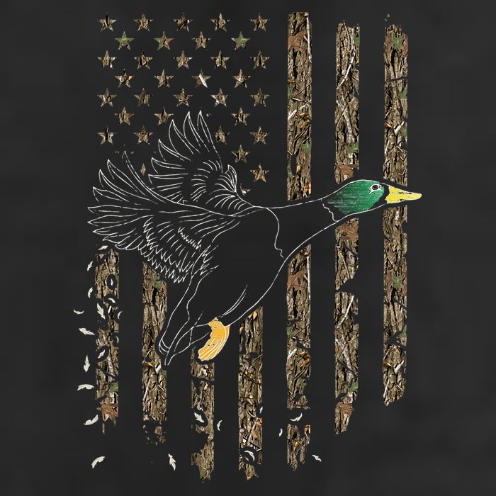 Duck Hunter American Flag Waterfowl Hunting Camouflage Adult Drive Performance Visor