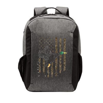 Duck Hunter American Flag Waterfowl Hunting Camouflage Vector Backpack