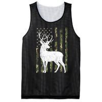 Deer Hunting American Flag Camo Mesh Reversible Basketball Jersey Tank