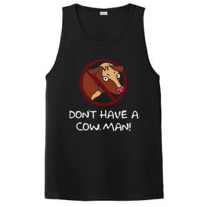 DonT Have A Cow. Man! Funny PosiCharge Competitor Tank