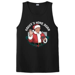 DaddyS Home Again Santa Trump Christmas 2024 New President Gift PosiCharge Competitor Tank