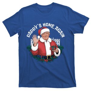 DaddyS Home Again Santa Trump Christmas 2024 New President Gift T-Shirt