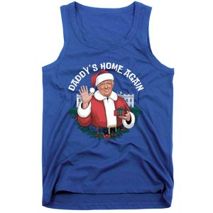 DaddyS Home Again Santa Trump Christmas 2024 New President Gift Tank Top