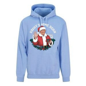 DaddyS Home Again Santa Trump Christmas 2024 New President Gift Unisex Surf Hoodie