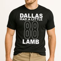 Dallas Had A Little Lamb Funny Football Cooling Performance Crew T-Shirt