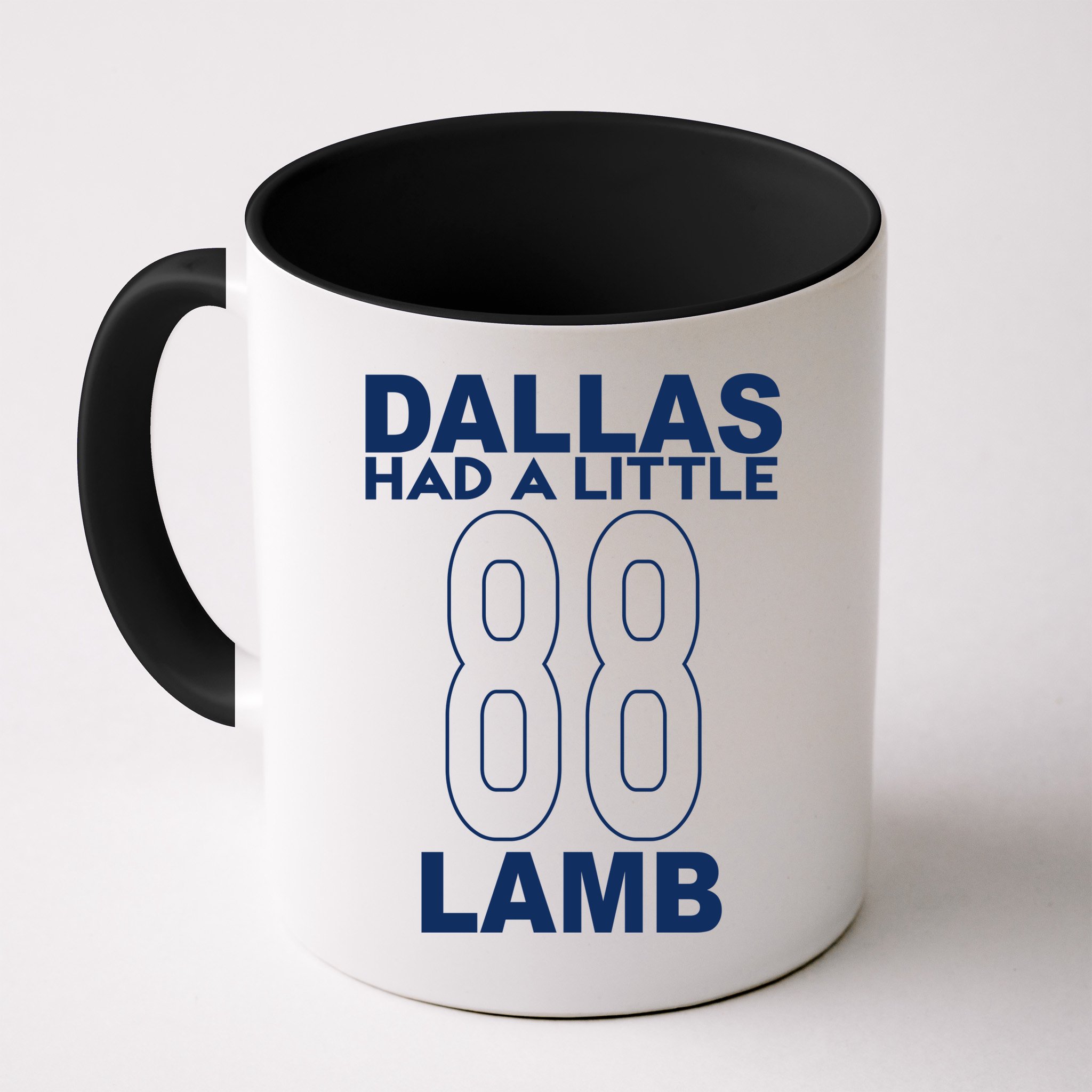 Dallas Had A Little Lamb Funny Football Mug