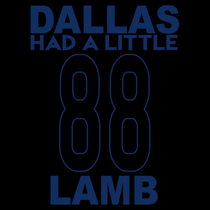 Dallas Had A Little Lamb Funny Football Mug