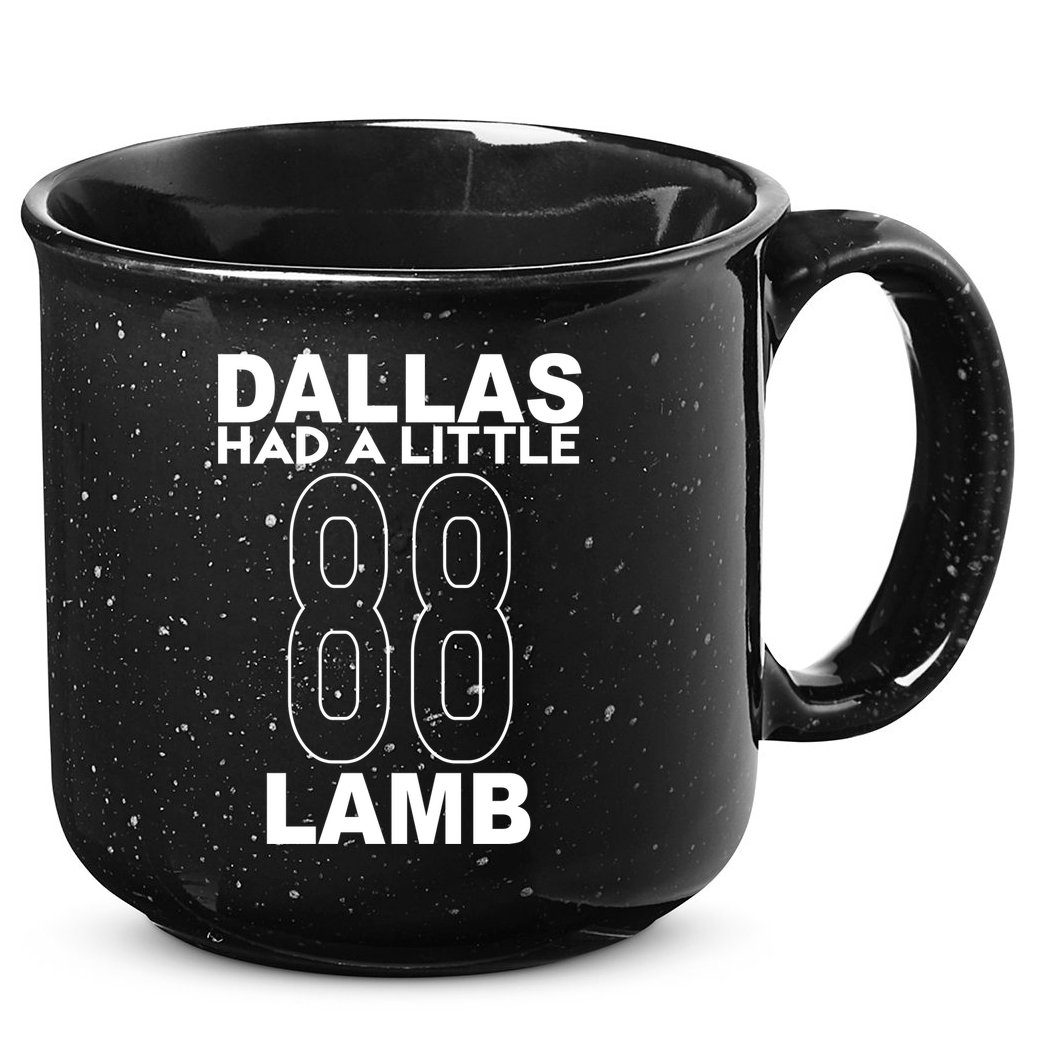 Dallas Had A Little Lamb Funny Football 15oz Campfire Ceramic Mug