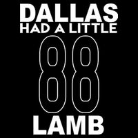 Dallas Had A Little Lamb Funny Football Drawstring Bag