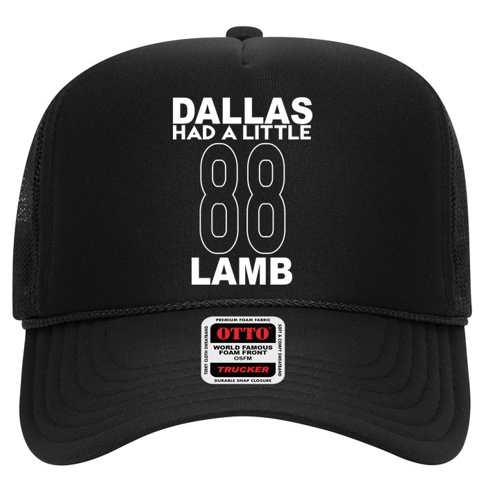Dallas Had A Little Lamb Funny Football Trucker Hat