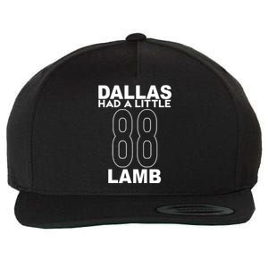 Dallas Had A Little Lamb Funny Football Wool Snapback Cap