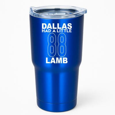 Dallas Had A Little Lamb Funny Football Tumbler