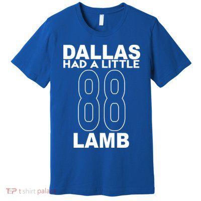 Dallas Had A Little Lamb Funny Football Premium T-Shirt