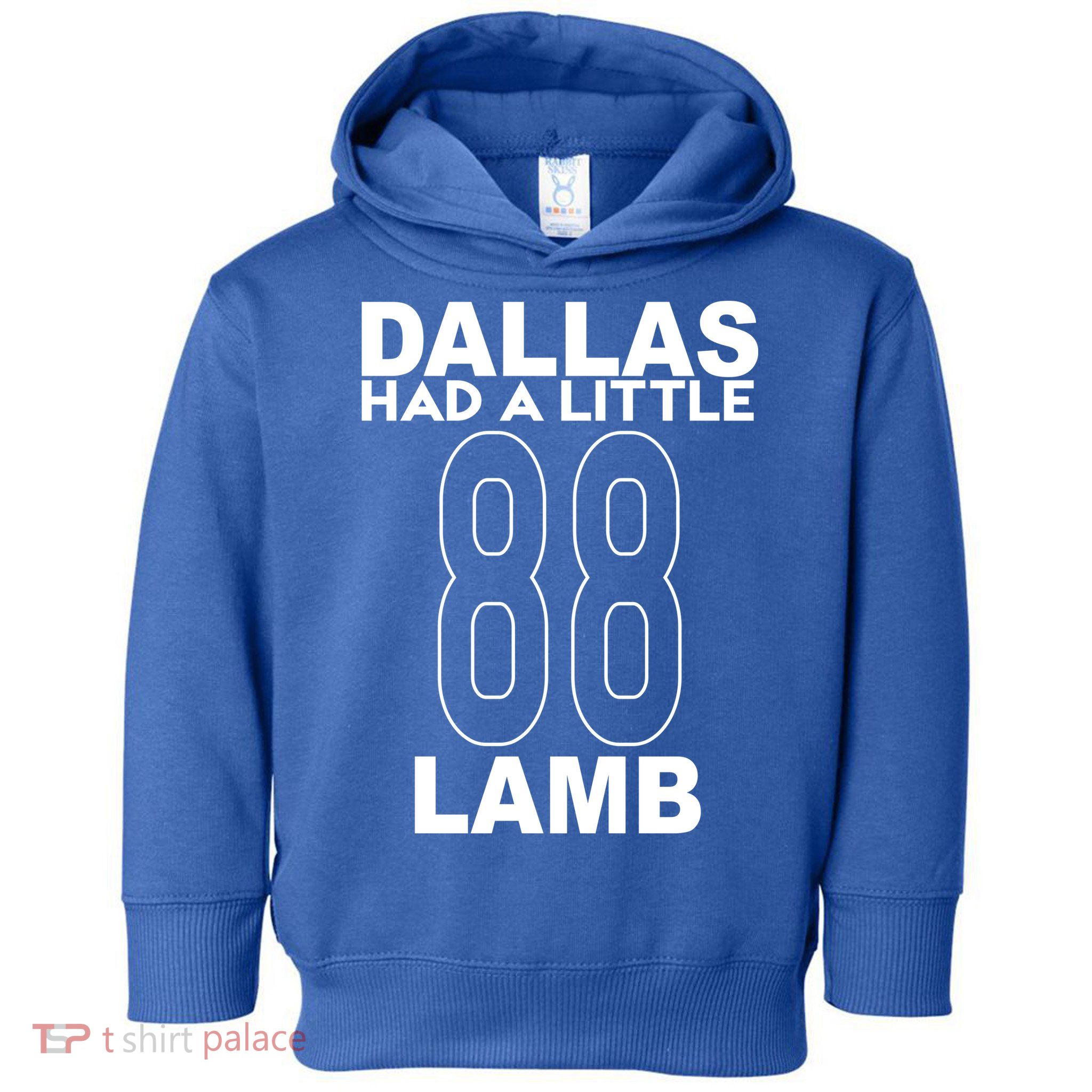 Dallas Had A Little Lamb Funny Football Toddler Hoodie