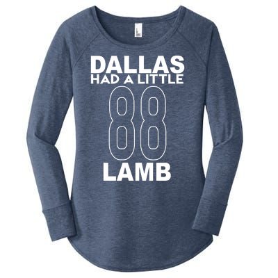 Dallas Had A Little Lamb Funny Football Women's Perfect Tri Tunic Long Sleeve Shirt