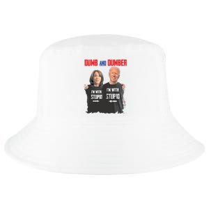 Dumber Haris And Biden Vote For Trump 2024 Cool Comfort Performance Bucket Hat