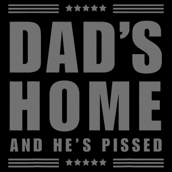 Dads Home And Hes Pissed Trump Dark Maga Dads Home Womens Tank Top