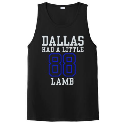 Dallas Had A Little Lamb Sport Design Apparel PosiCharge Competitor Tank