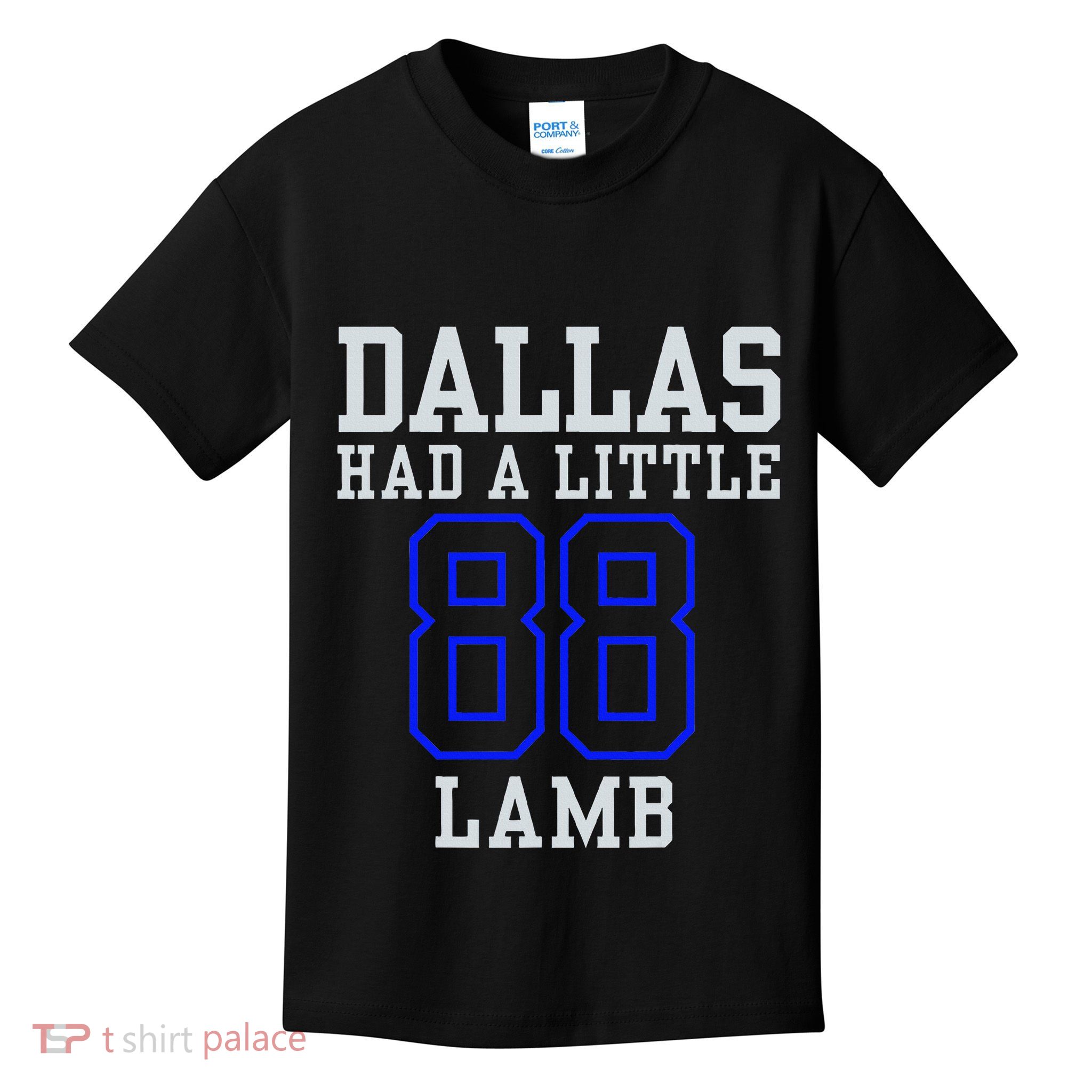 Dallas Had A Little Lamb Sport Design Apparel Kids T-Shirt