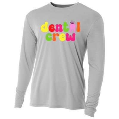 Dental Hygienist Assistants Dental Crew Cooling Performance Long Sleeve Crew